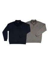 Pack 2 Camisolas com meio fecho Regular Fit