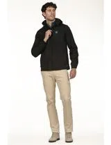 Cortaviento Regular Negro