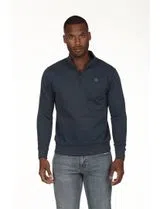 Regular Zip Sweatshirt Blue