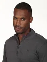 Regular Half-Zip Sweatshirt Dark Grey