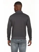 Regular Half-Zip Sweatshirt Dark Grey