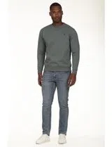 Camisola Regular Cinza