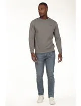 Sudadera Regular Gris