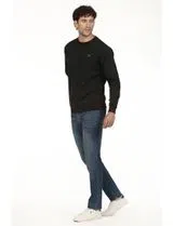 Camiseta Regular Negra