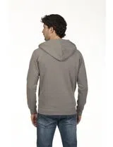 Sudadera con cierre Regular Gris