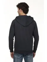 Sudadera con cremallera Regular Azul