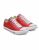 All Star Ox Low Vermelho