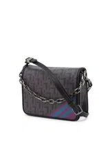 Black and Dark Red Handbag