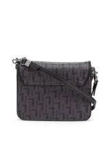Black and Dark Red Handbag