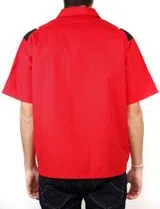 Camisa manga curta Vermelha