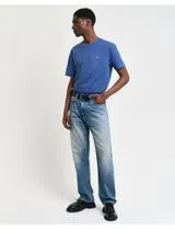 Regular Fit Shield T-Shirt Blue
