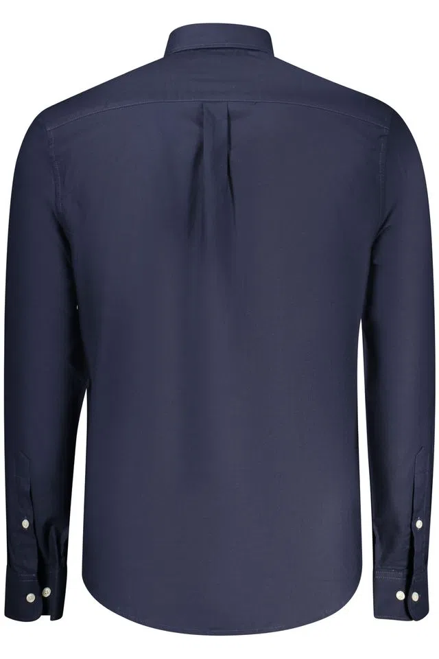 Chemise à Manches Longues Homme Bleue