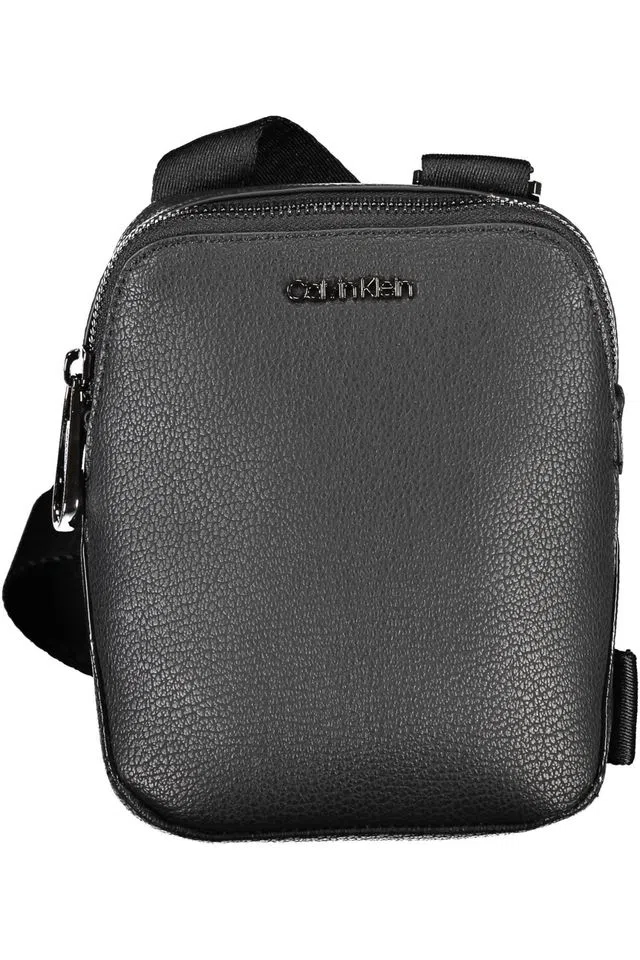 Men's Black Shoulder Bag