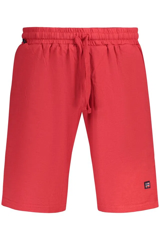 Calções Bermuda Vermelho