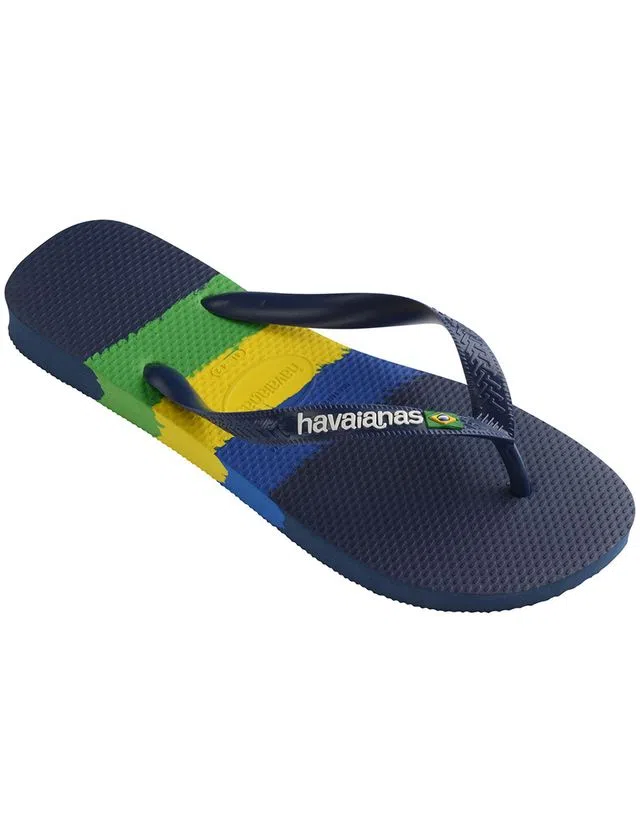 Chinelos Brasil Tech Azul