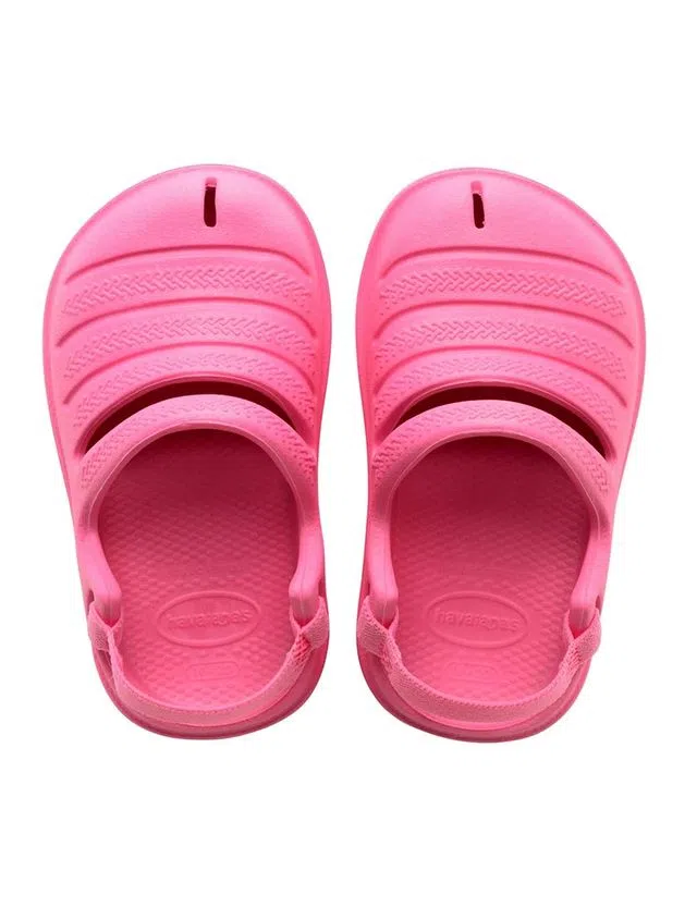 Clogs de Bebé Rosa