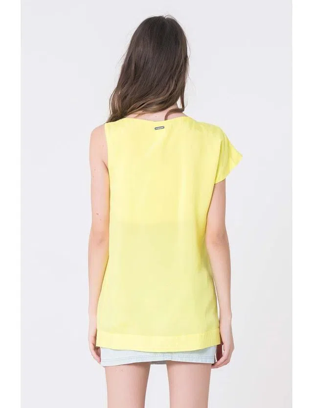 T-Shirt Senhora Amarelo