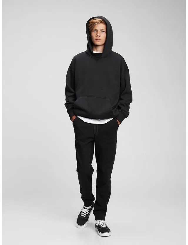 Calças Joggers Rapaz Preto