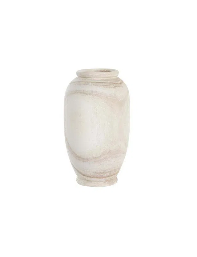 Natural Light Brown Paulownia Jug