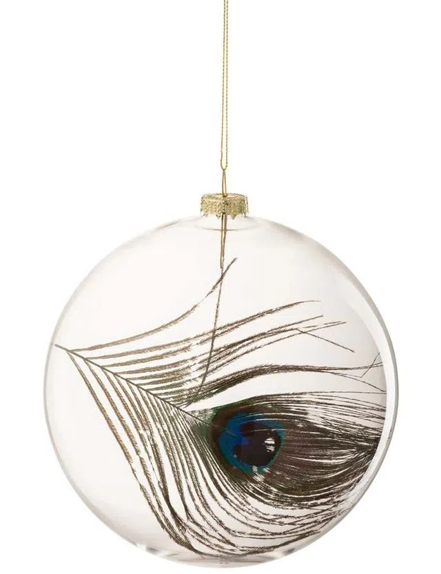 Enfeite Árvore de Natal Vidro Grande