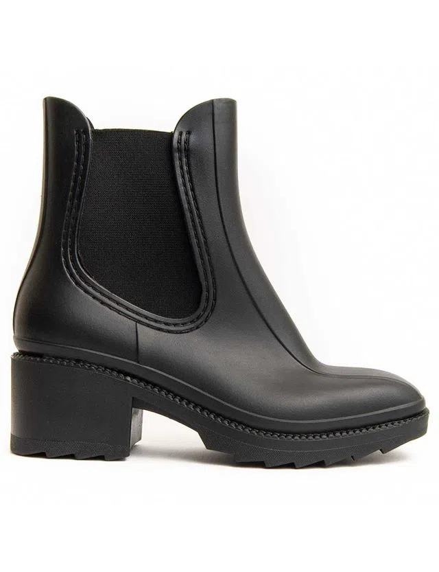 Botins com Salto Senhora Preto