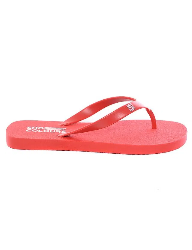 Chinelos ShoeColours Rojo