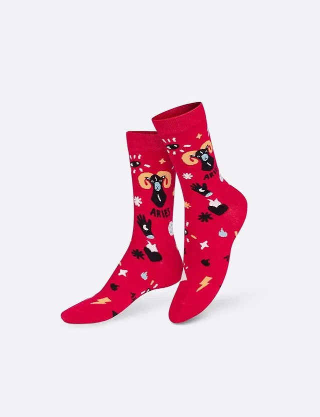 Zodiac Aries Socks