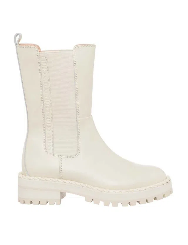 Botas Médias Ivory Bege
