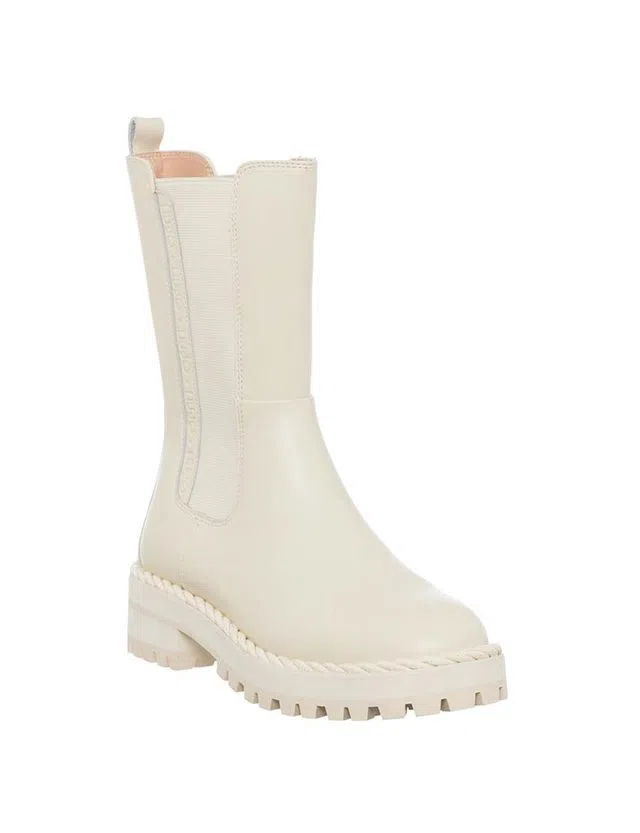 Botas Médias Ivory Bege
