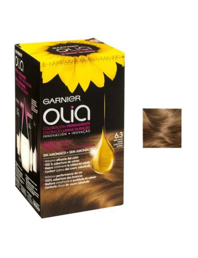 Coloração Permanente 6.3 Louro Escuro Dourado