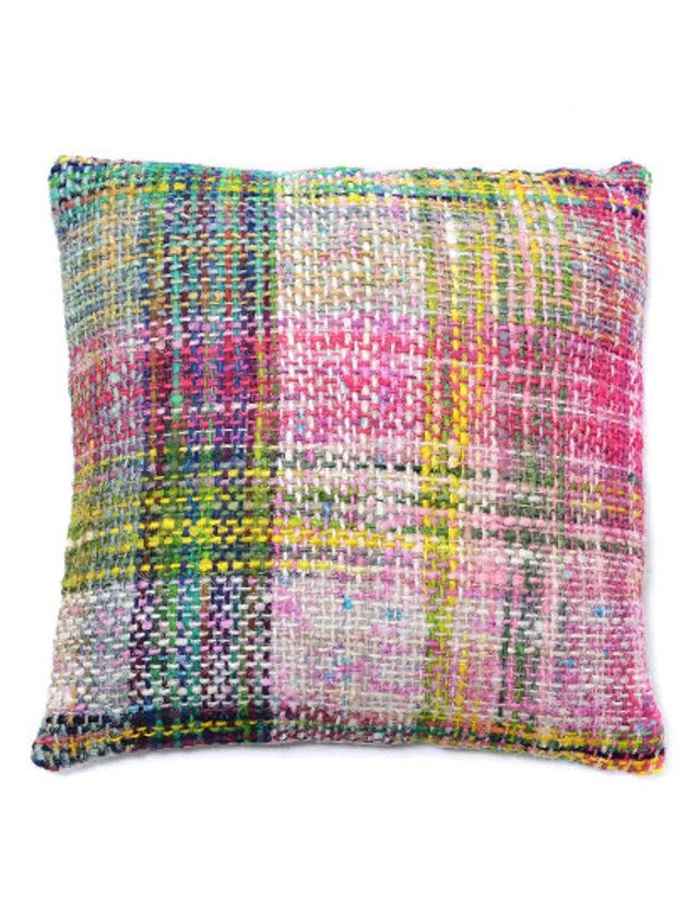Capa de Almofada Entrelaçado Hippie Chic