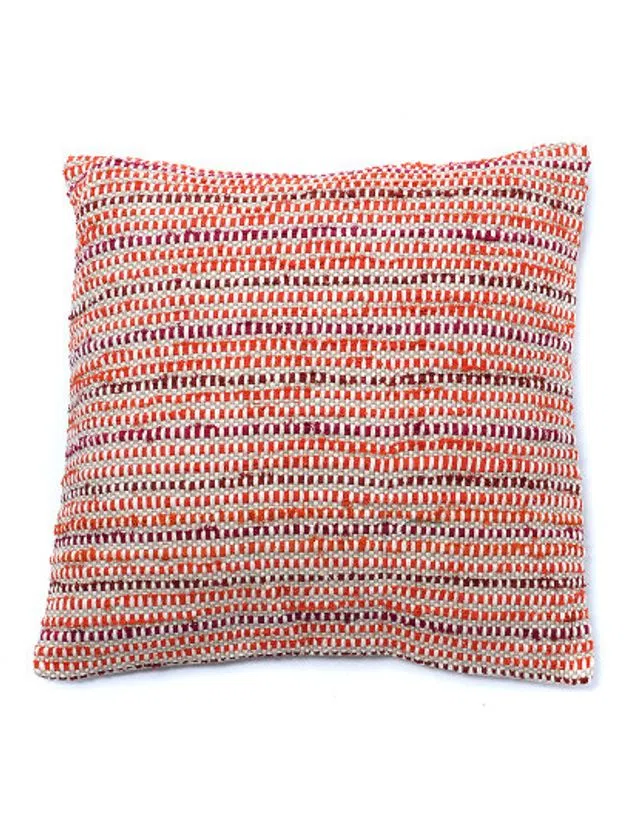 Capa de Almofada Entrelaçado Orange Harmony