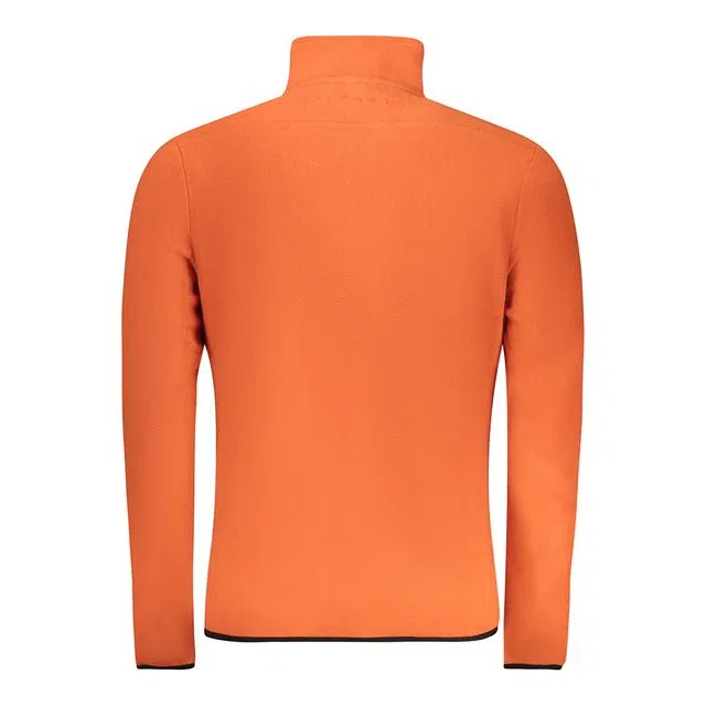 Sweatshirt com fecho Laranja