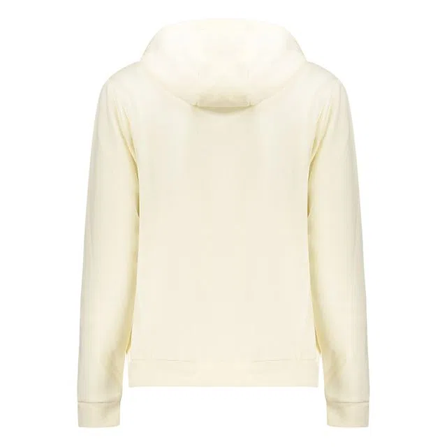 Sweatshirt com fecho Branco