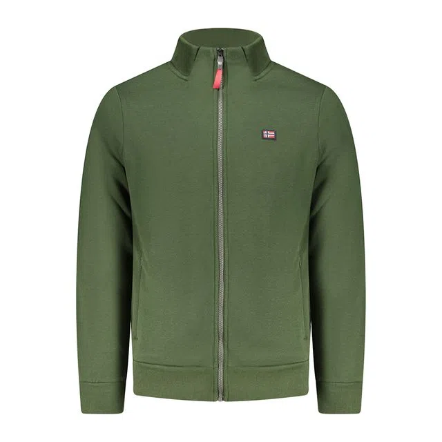 Men's Green Fleece Jacket