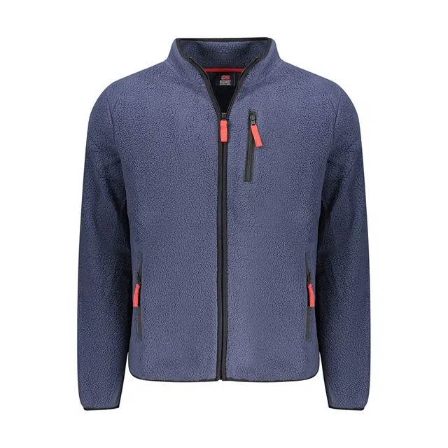 Blue Men's Fleece Jacket