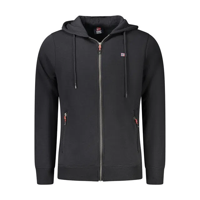 Men's Black Fleece Jacket