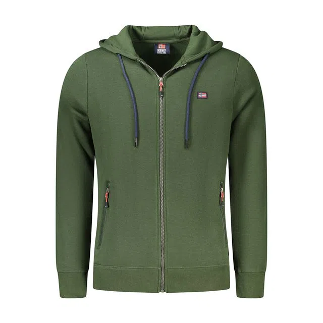Men's Green Fleece Jacket