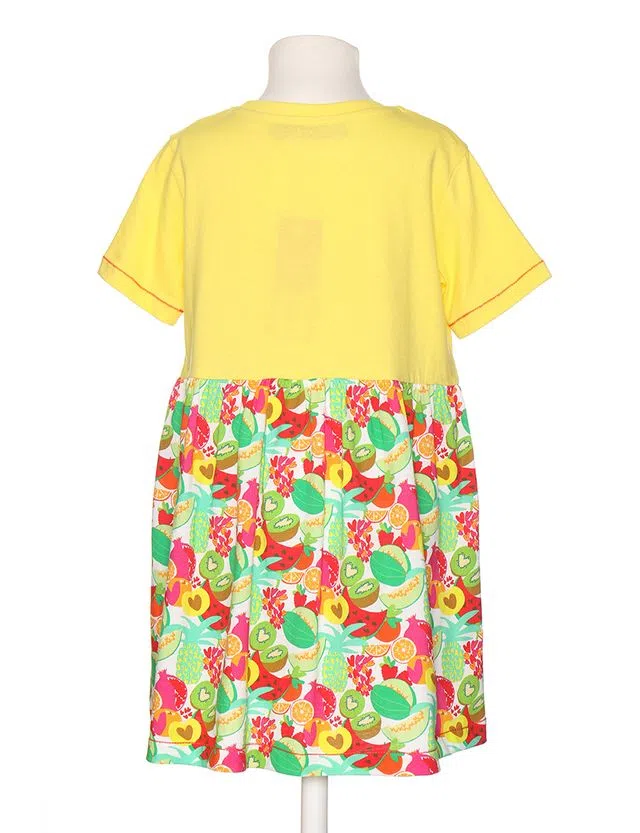 Vestido Menina Multicor