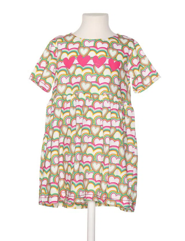 Vestido Menina Multicor