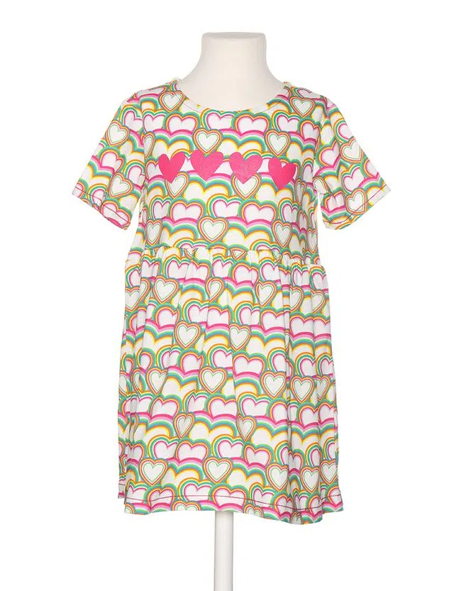 Vestido Menina Multicor