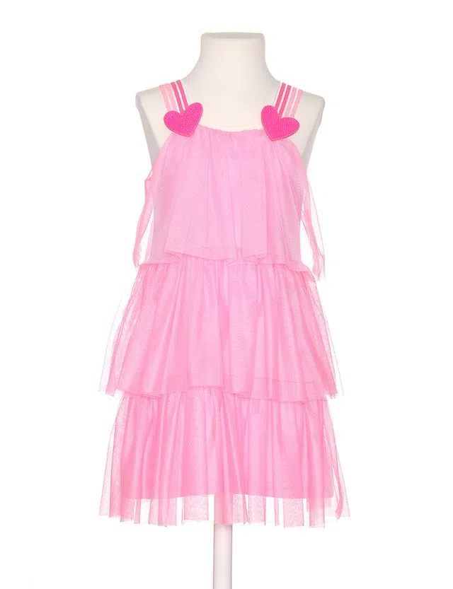 Vestido Galicia Rosa