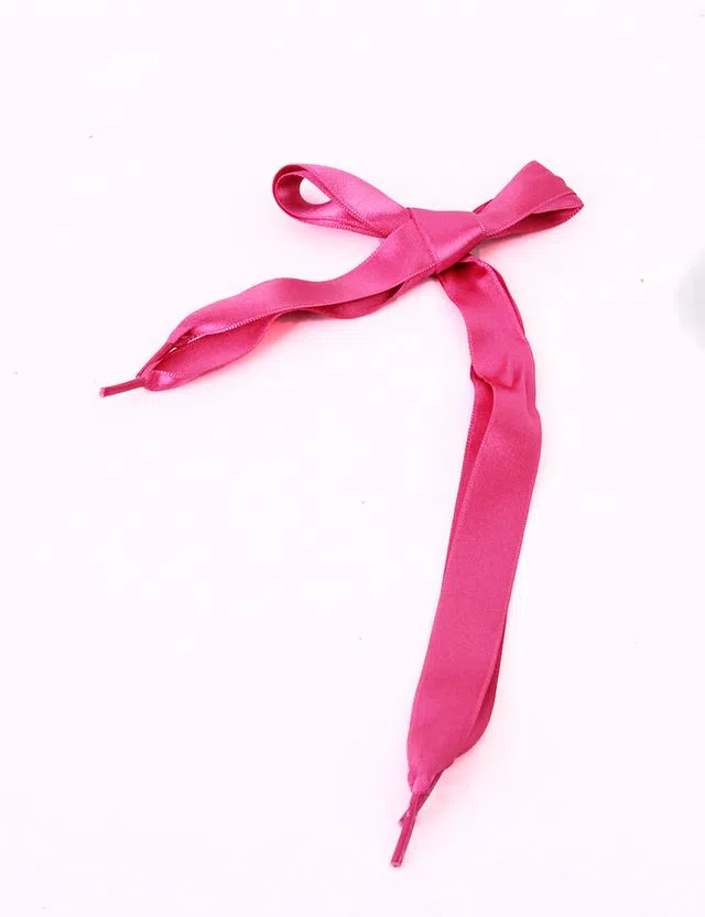 Lacets Satin Enfant Rose