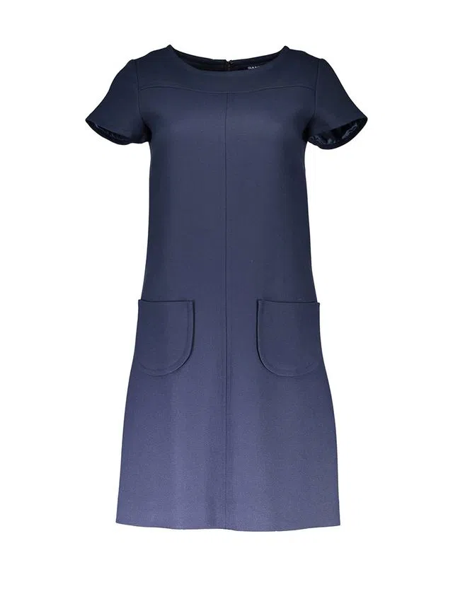 Vestido Curto Senhora Azul