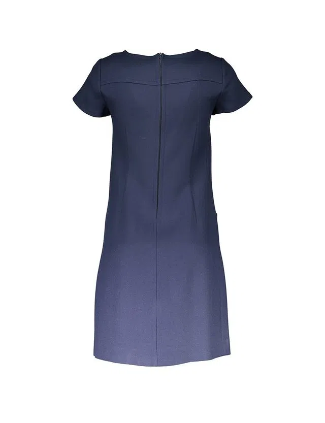 Vestido Curto Senhora Azul