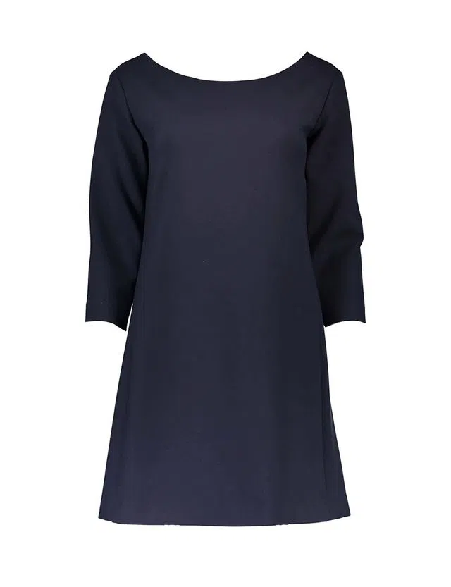 Vestido Curto Senhora Azul