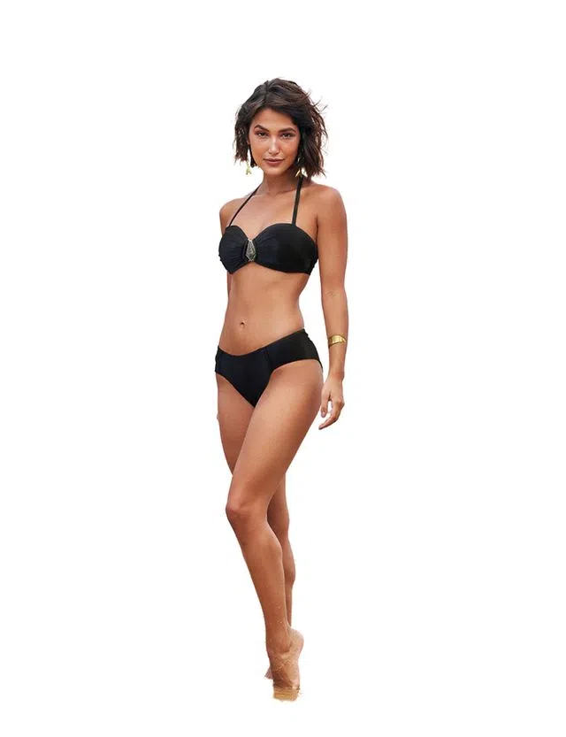Biquini Soutien Senhora Preto