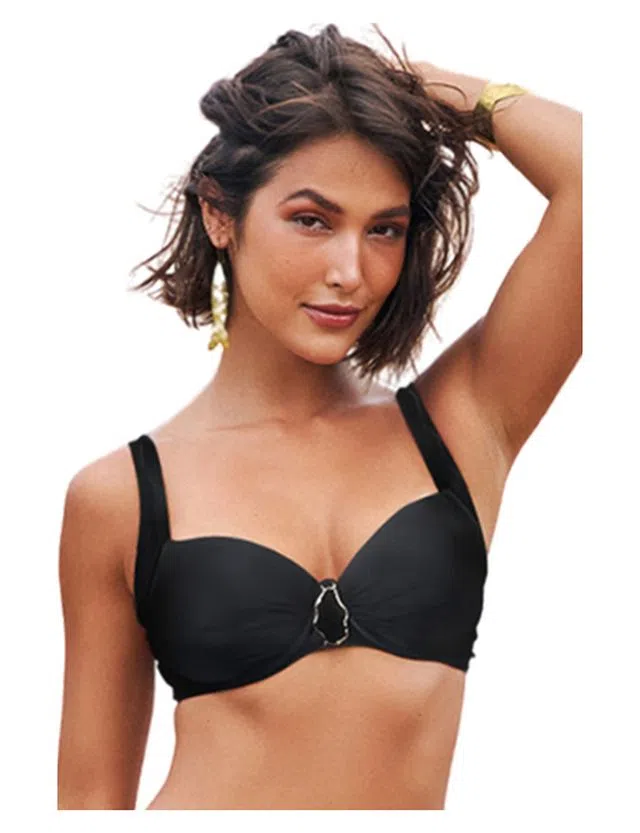 Biquini Soutien Senhora Preto