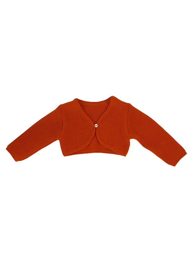 Cardigan Bebé Vermelho 