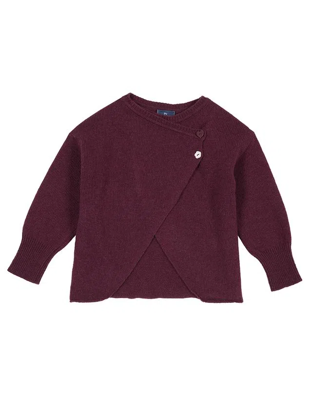 Cardigan Menina Vermelho 